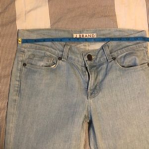 J Brand light blue flare jeans size 28.